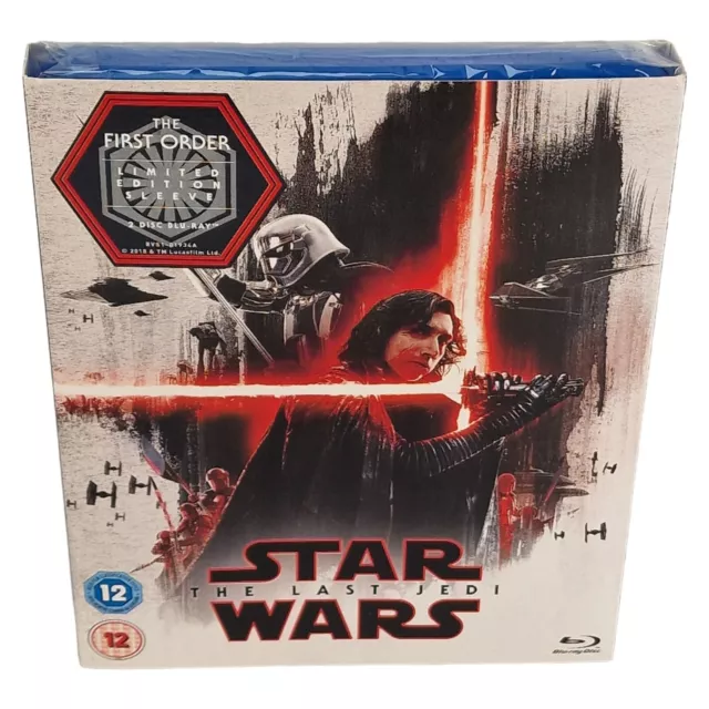 Star Wars: Il Ultima (Jedi Episodio VIII) Blu-Ray [UK Import] senza Regione