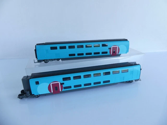 Voiture Intermédiaire TGV Jouef échelle HO - Occasion Avec Boîte Et