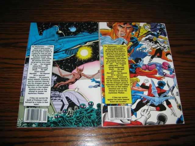 Marvel X-MEN SPOTLIGHT ON...STARJAMMERS 1,2 Complete Set!! Glossy VF+ 1990 8