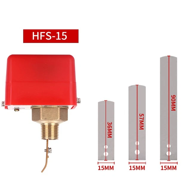 AUTOMATIC IRON PADDLE Water Flowing Switch Controller Valve Sensor G12 ...