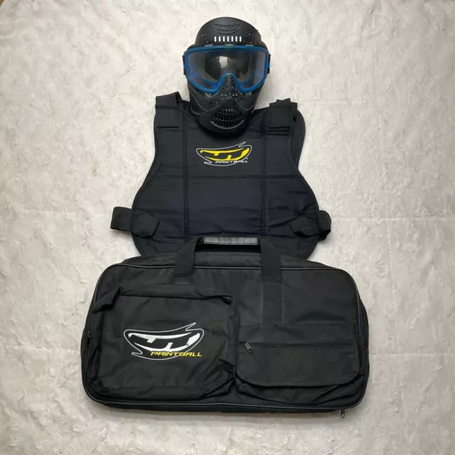 JT Paintball Mask Carry Case Bag Protective Vest Accessory Airsoft Lot