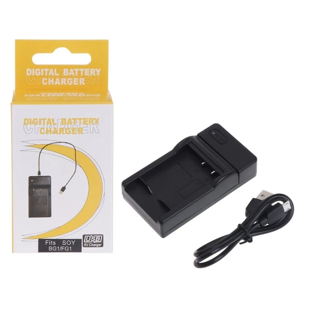 NP-BG1 USB Battery Charger For  CyberShot DSC-HX30V DSC-HX20V DSC-HX10V New