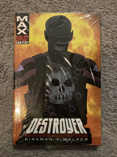 Destroyer Marvel Max Robert Kirkman New and Sealed MSRP $24.99 Hardcover