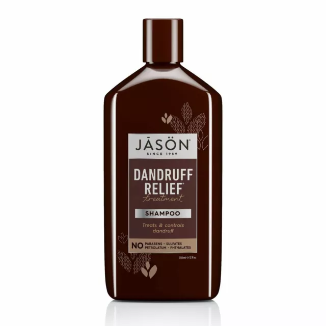 Jason Dandruff Relief Treatment Shampoo, 12 Fl oz