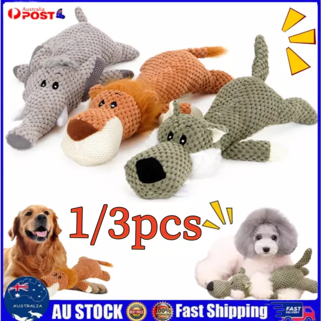 Dog Chew Toys for Aggressive Chewers, Indestructible Tough Durable Squeaky Inter