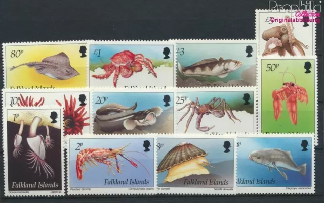 Briefmarken Falklandinseln 1994 Mi 608-619 (kompl.Ausg.) postfrisch Fische(94380