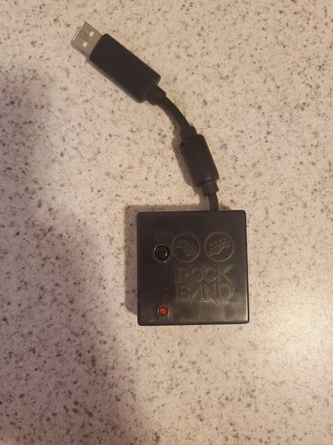 Rock Band USB Wireless Guitar Dongle VFR8221512 PS2 PS3 Fender Stratocaster