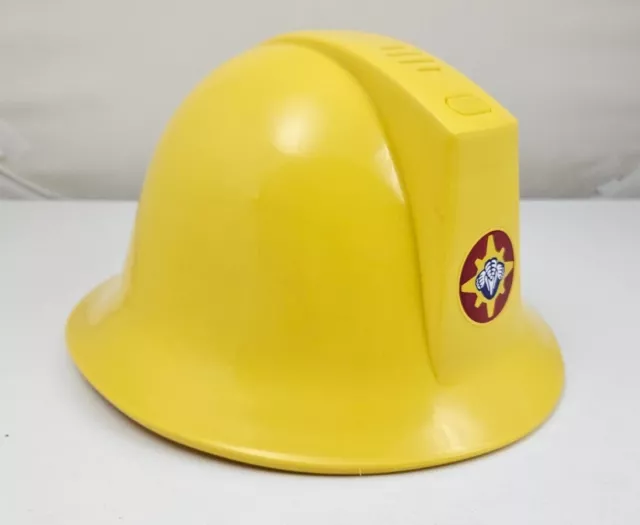 FIREMAN SAM Helmet with Chin Strap and Sounds.