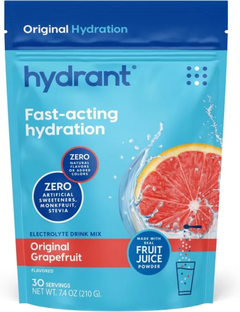 Hydrant Hydration Electrolytes - 30 Servings (Exp 01/23/2026)