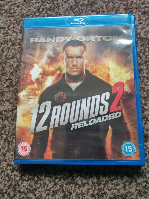 NEW 12 Rounds PART 2 Reloaded (Blu-ray Disc MOVIE 12ROUNDS TWO WWE Randy  Orton 24543274698