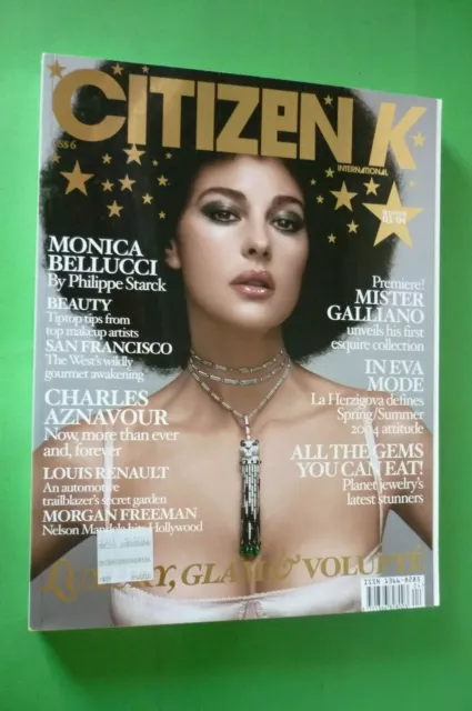 Magazine Citizen K 29 Winter 2003/4 Monica Bellucci + Eva Herzigova + Morgan