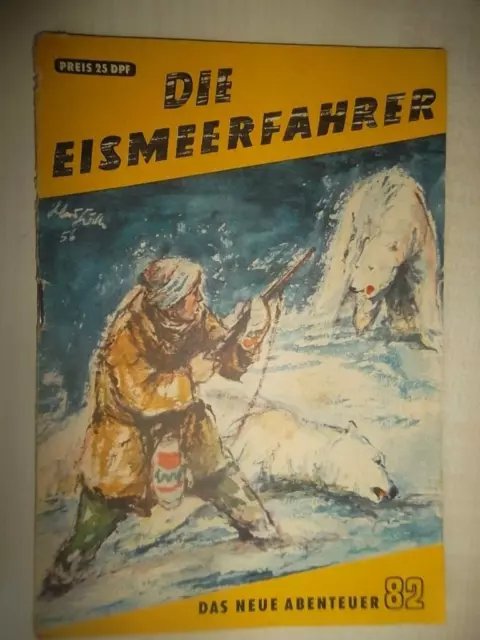 DDR: Mosaik Werbung in "Das neue Abenteuer" Nr. 82 von 1955 (Johannes Hegen)