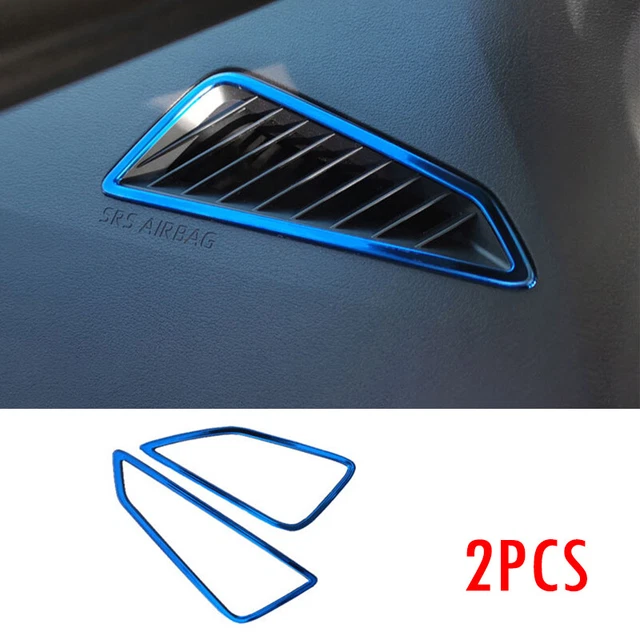 FOR TOYOTA GR Corolla 20232024 Blue Titanium Dashboard L&R Air Outlet