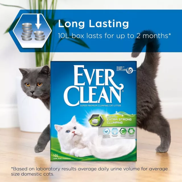 Arraca para gatos extra fuerte Ever Clean, 10 litros, perfumada 3