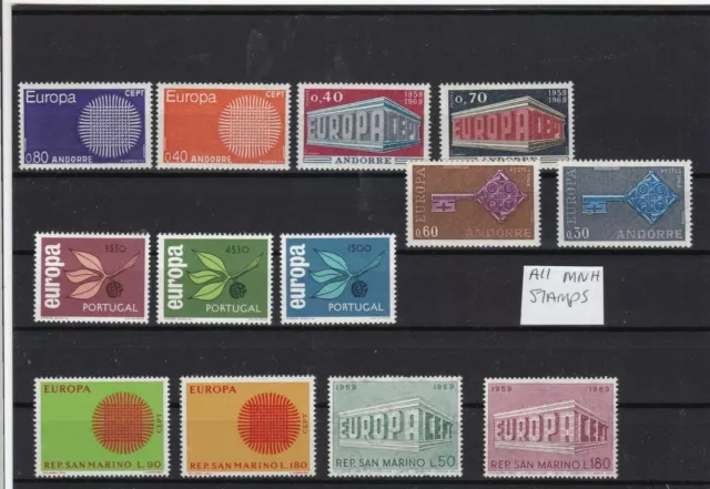 Mixed Europe stamps Ref 15909