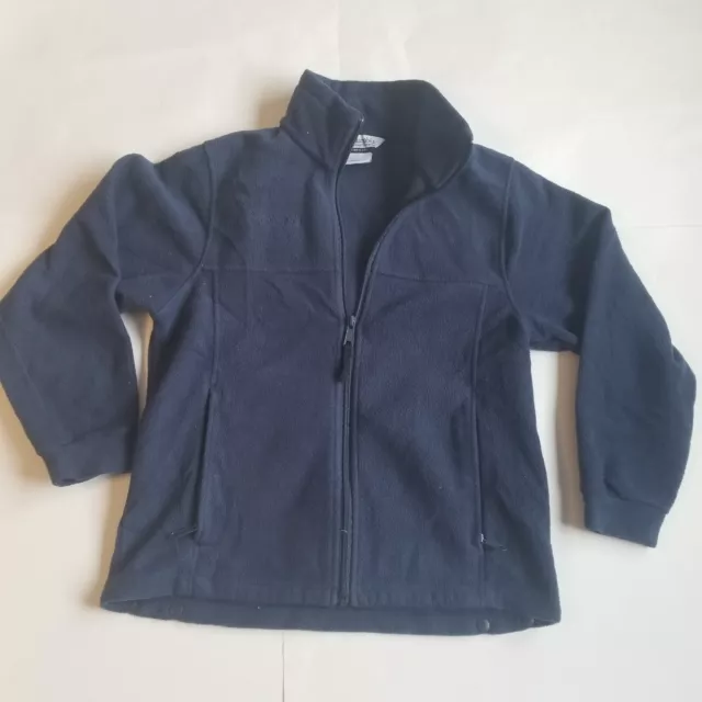 Columbia Sweatshirt Youth Size 10/12 Full Zip Blue