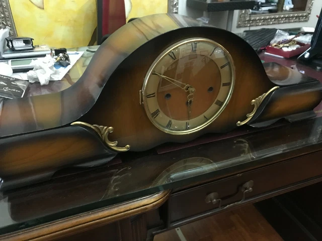 Orologio Da Tavolo Scrivania Meccanico Con Suoneria.stupendo