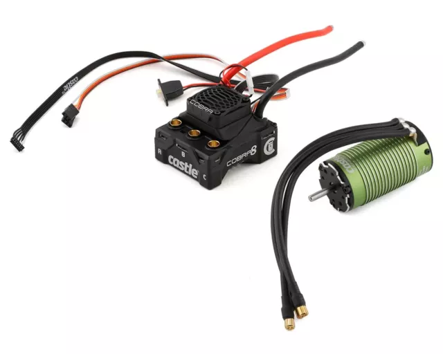 Castle Creations Cobra 8 6S 1/8 Scale Brushless Motor & ESC Combo 1515 V2 2200Kv