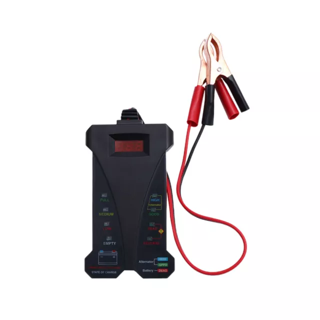 Digitales Autobatterietester-Voltmeter und Ladesystem-Analysegerät