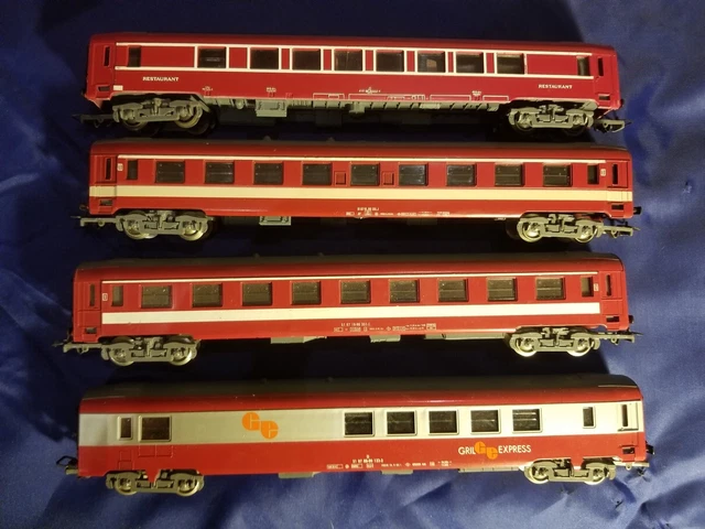 JOUEF HO 8682 VOITURE GRILL EXPRESS - SNCF (Boite) - Modélisme