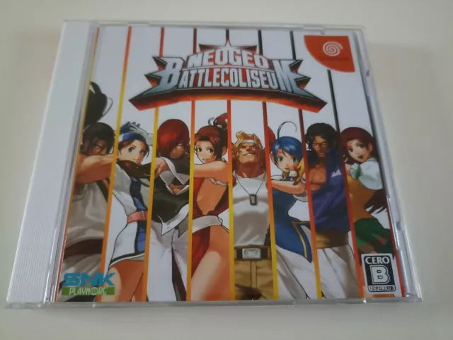 SEGA Dreamcast NeoGeo Battle Coliseum Neo Geo SNK Atomiswave