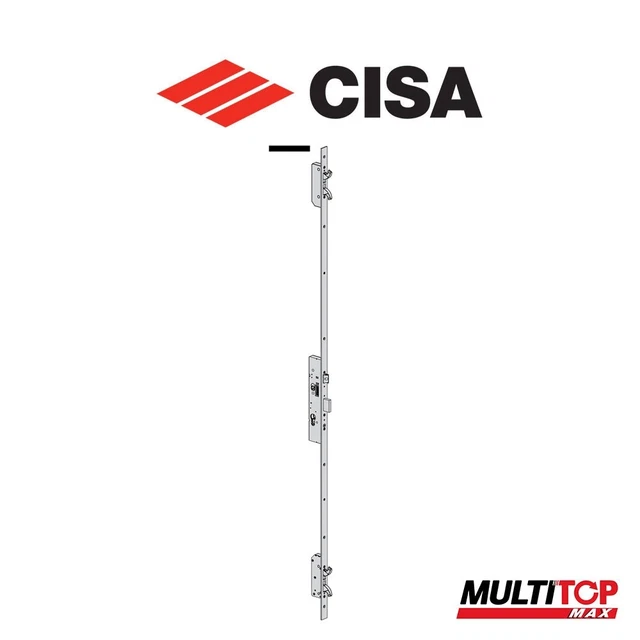 Serrure électrique Multipoint Cisa Multitop Max – Entrée 35, Frontale En U Série 1 (neuf)