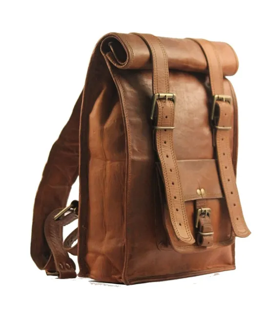 Satchel Bookbag Travel Bag Handbag Leather Girls Shoulder Backpack School Bags