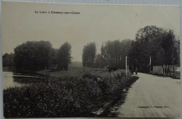 CHOUZY SUR CISSE 41 cpa la Loire Good Condition