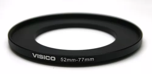 Visico 52mm to 77mm (52 - 77) Step Up Adapter Ring NEW