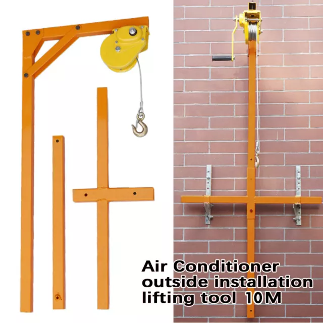 AC AIR CONDITIONER Outside Installation lifting Tool 10M Bracket Crane