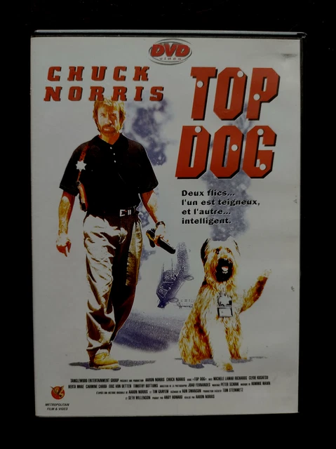 dvd "  CHUCK  NORRIS  "  TOP  DOG "