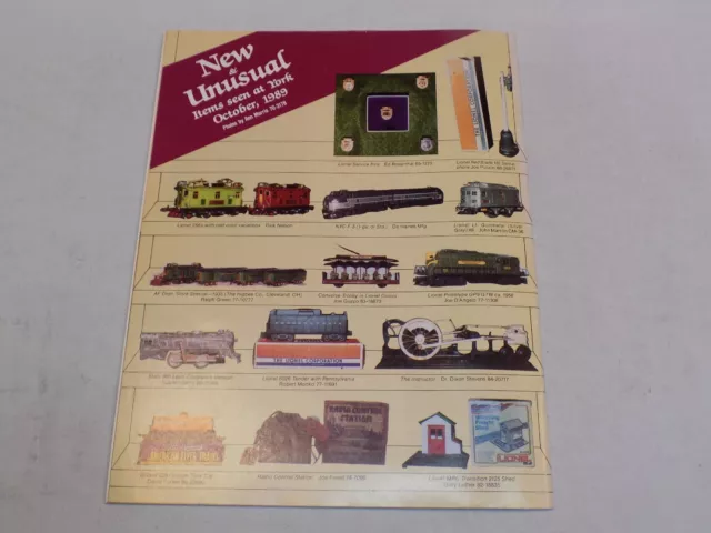 The Train Collection Quarterly Magazine April 1990 New Georgia Lionel Jim Beam +