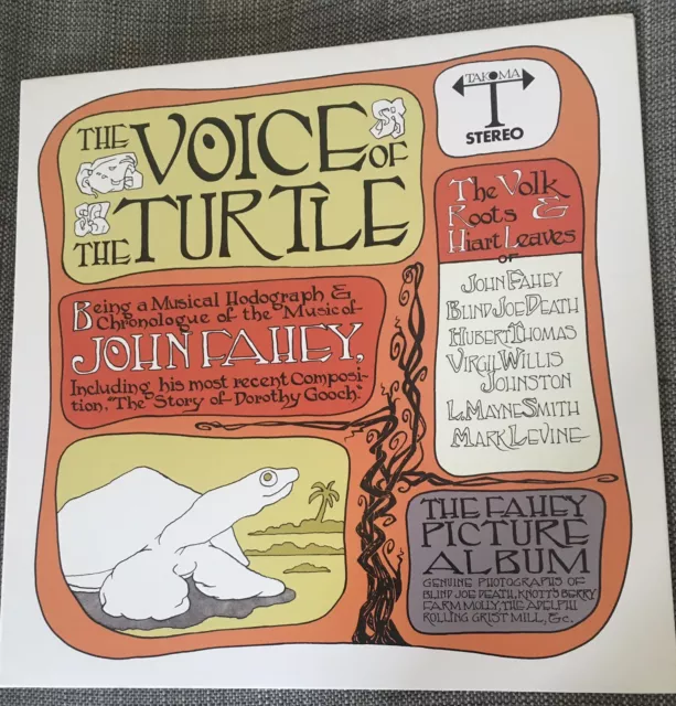 John Fahey - The Voice Of The Turtle - 4MWB Reissue LP With Booklet