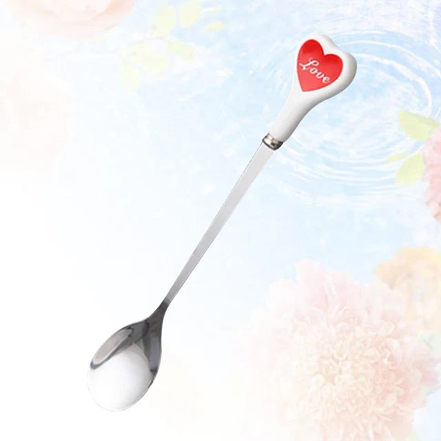 Cuchara de condimento helado para niños cucharas para mezclar niños cucharas de postre cuchara