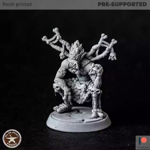 Bwonsamdi Trolls Miniatures Tabletop Dungeons and Dragons Wargaming Minis