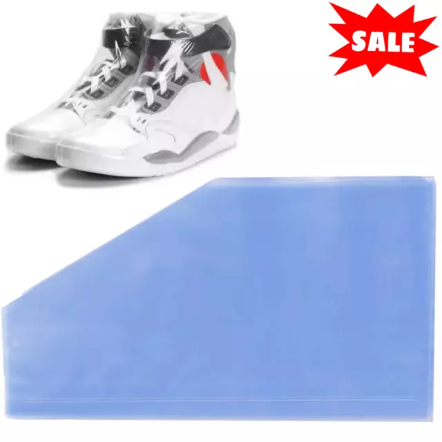 Shoe Shrink Wrap Bags 50Pcs Sneaker Shrink Wrap Bags Large Shoes Protector for M