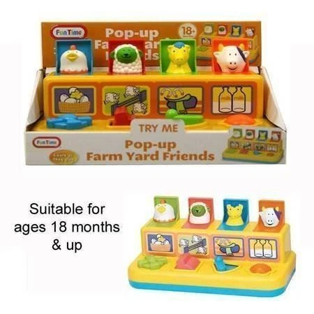 Leapfrog Books FUN TIME Pop Up Farmyard Friends Beautiful