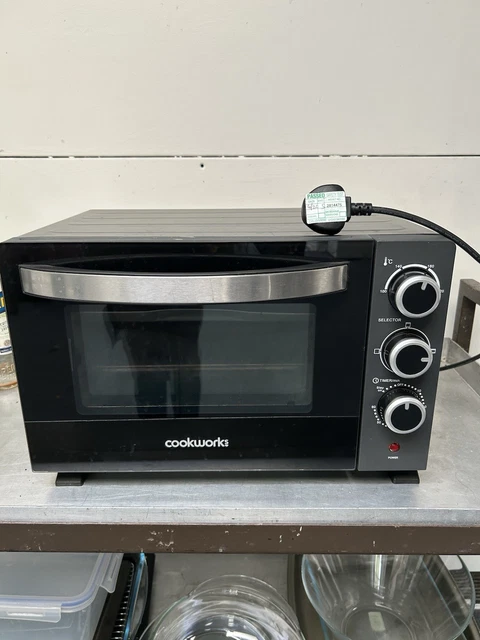 Forno Cookworks Mini Con Grill 20L | Fornetto Elettrico Griglia 1380W Usato