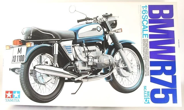 Bmw R75/5 Police Motorcycle 1/6 Tamiya (japan Import Model Tamiya