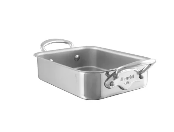 Mauviel M'MINIS Stainless Steel Roasting Pan, 5.5 X 3.9-In