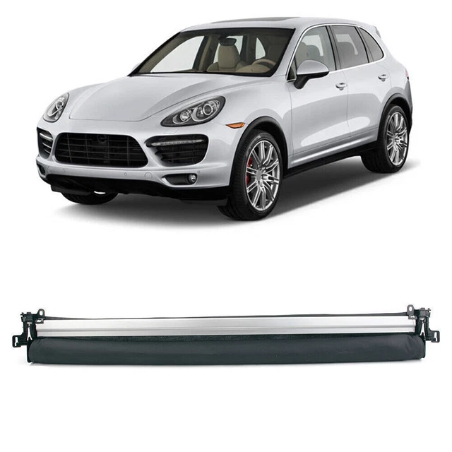 Black Sunroof Sun Shade Cover Curtain For Porsche Cayenne 2011-2017 2016 2015 14