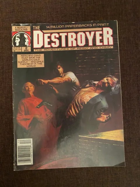 The Destroyer: The Adventures Of Remo And Chiun #2 (1989, Marvel) comic book