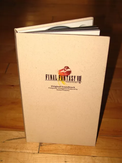 Final Fantasy VIII Original Soundtrack limited edition first print longbox 4-CD