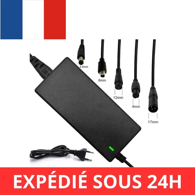 Chargeur Secteur F10mobility Pour Trottinette électrique Navee N65i – Adaptateur Batterie Lithium