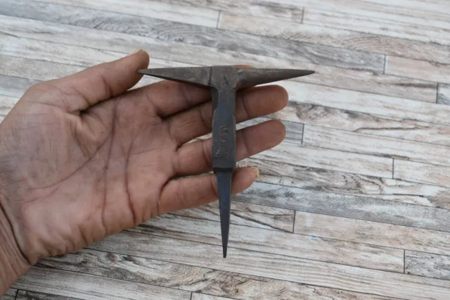 Vtg Iron Silversmith Jewelry Making Miniature Anvil Tools Farm Barn Decor 4.3 Oz