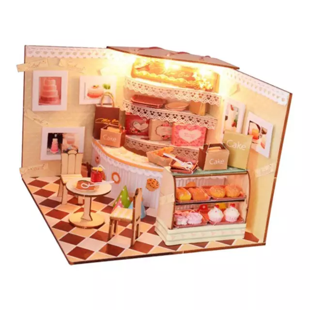 1:24 DIY Miniature Dolls House Furniture Kit Enfants Anniversaire Cadeaux De