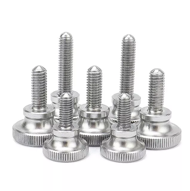 Stainless Steel Knurled Thumb Screw High Type Hand Grip Knob Bolt M3 M4 M5 M6 M8