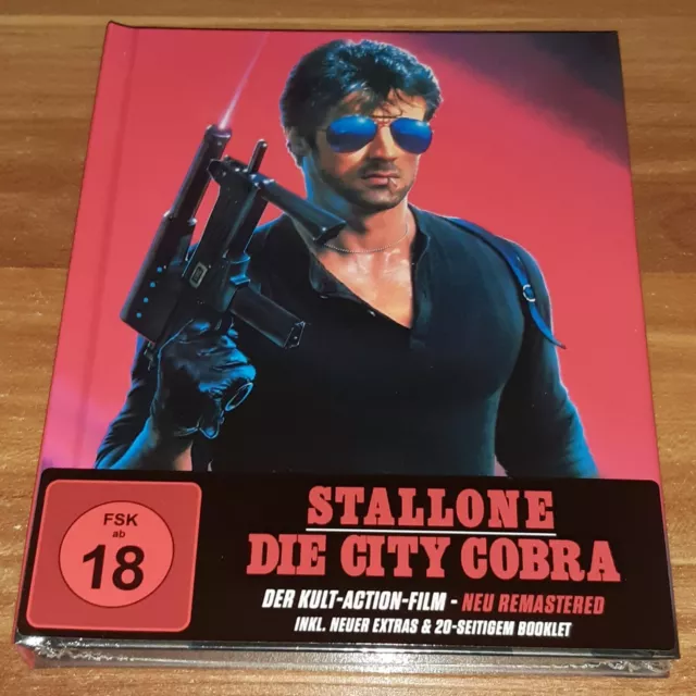 Die City Cobra (Mediabook-Blu-ray/DVD-2024~FSK-18/Remastered) NEU/OVP