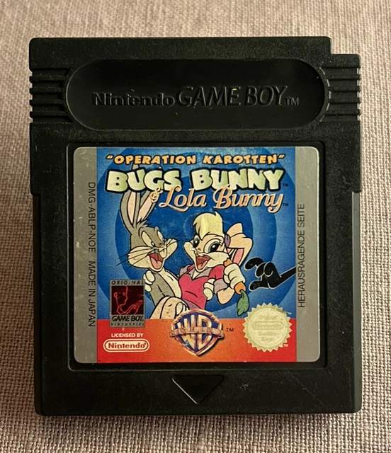 BUGS BUNNY & Lola Bunny - Operation Karotten (Nintendo Game Boy Color ...