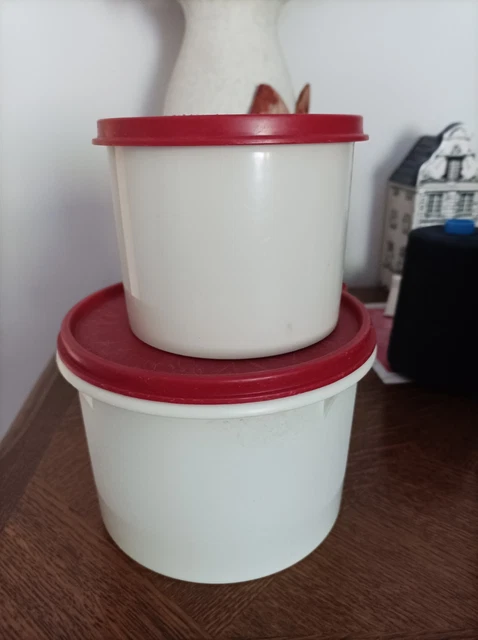 TUPPERWARE boîte 5,0L bleu foncé+2,5L bleu turquoise+1,2L+ 500ml chaux